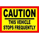 Caution Vehicle Stops 1